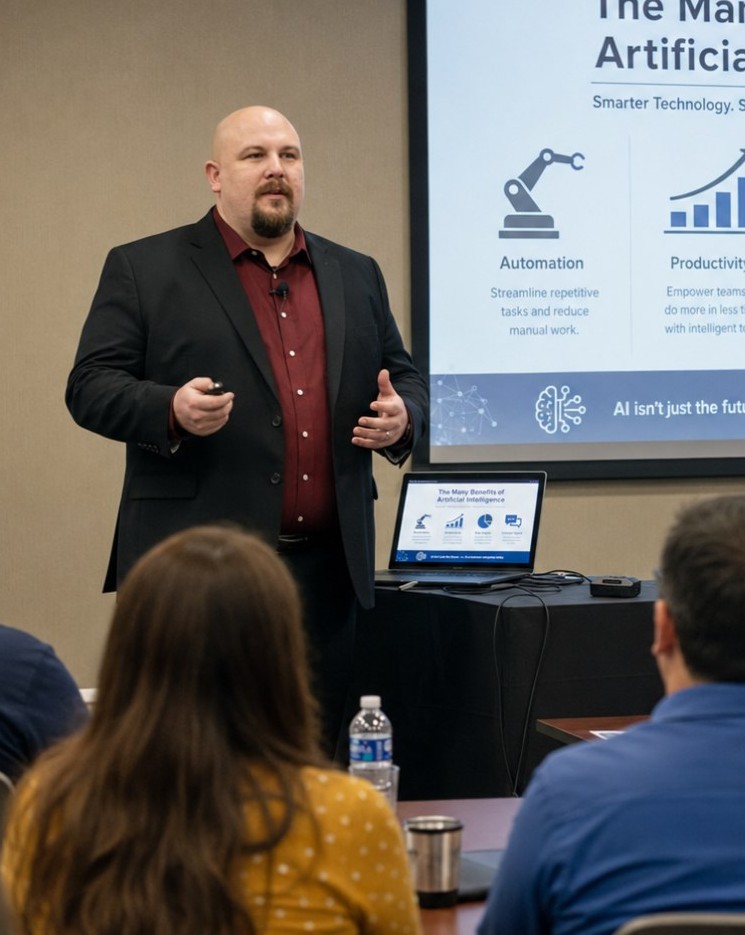 Will presenting on Artificial Intelligence to a group